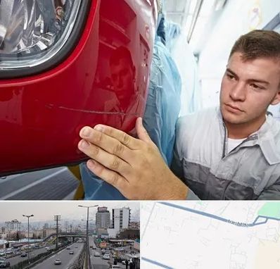 تشخیص رنگ خودرو در بلوار ارتش