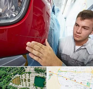 تشخیص رنگ خودرو در وکیل آباد مشهد