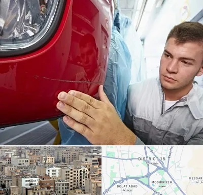 تشخیص رنگ خودرو در جنوب شرق تهران