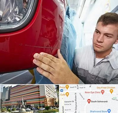 تشخیص رنگ خودرو در سهروردی