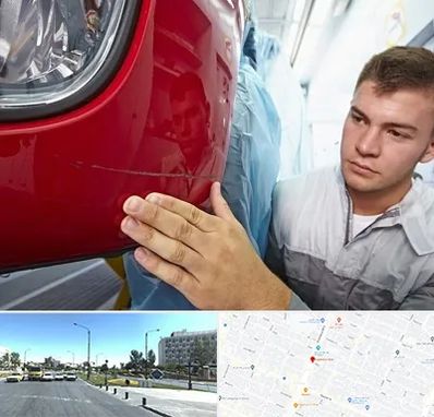 تشخیص رنگ خودرو در بلوار کلاهدوز مشهد