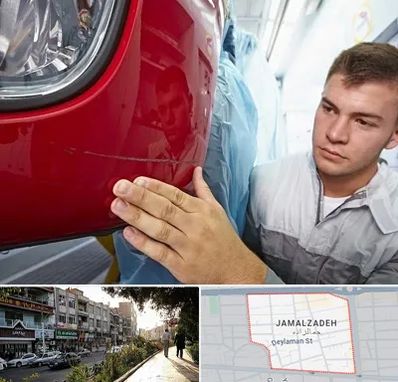 تشخیص رنگ خودرو در خیابان جمالزاده