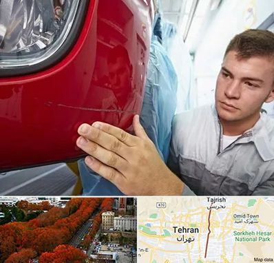 تشخیص رنگ خودرو در ولیعصر