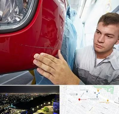 تشخیص رنگ خودرو در هفت تیر مشهد