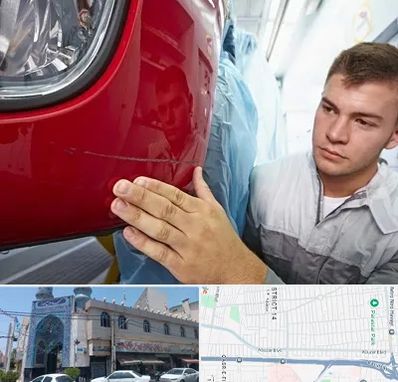 تشخیص رنگ خودرو در بلوار ابوذر