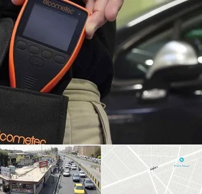 تشخیص فنی خودرو در خیابان دماوند