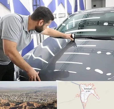 کارشناس رنگ خودرو در اسفراین