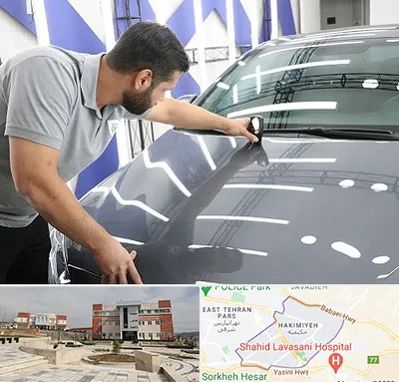 کارشناس رنگ خودرو در حکیمیه