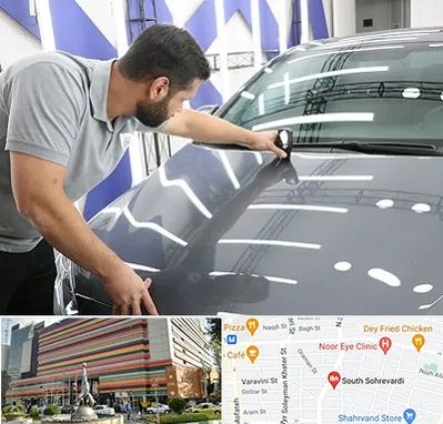 کارشناس رنگ خودرو در سهروردی