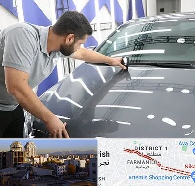 کارشناس رنگ خودرو در فرمانیه