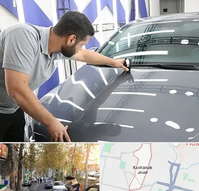 کارشناس رنگ خودرو در کاشانک