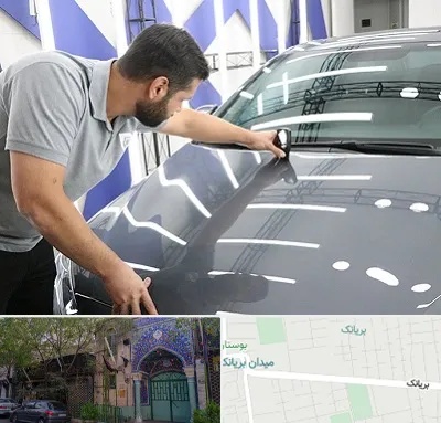 کارشناس رنگ خودرو در بریانک