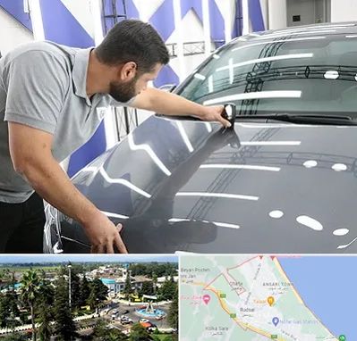 کارشناس رنگ خودرو در رودسر