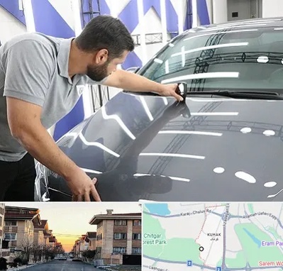 کارشناس رنگ خودرو در کوهک