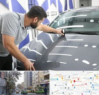 کارشناس رنگ خودرو در فاطمی