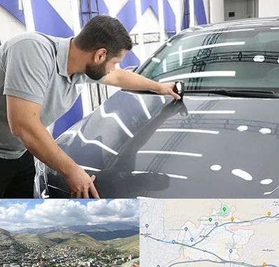 کارشناس رنگ خودرو در رودهن