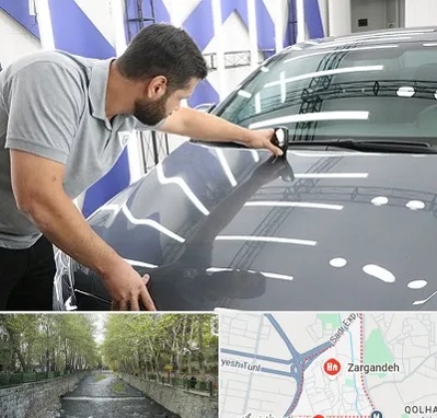 کارشناس رنگ خودرو در زرگنده