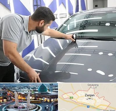 کارشناس رنگ خودرو در زنجان