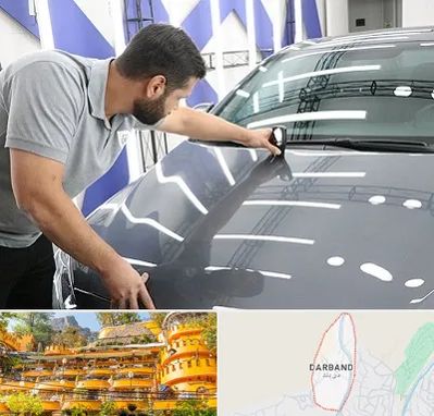 کارشناس رنگ خودرو در دربند