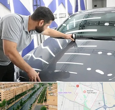 کارشناس رنگ خودرو در فاز سه اندیشه