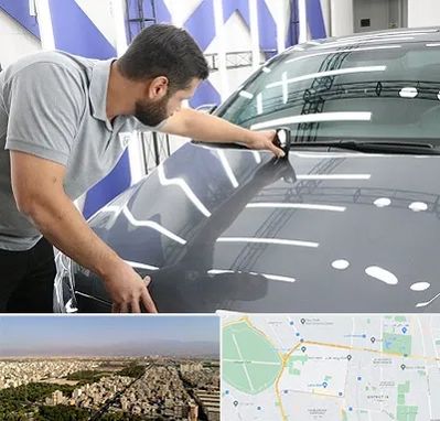 کارشناس رنگ خودرو در نازی آباد