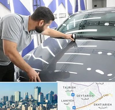 کارشناس رنگ خودرو در قیطریه 