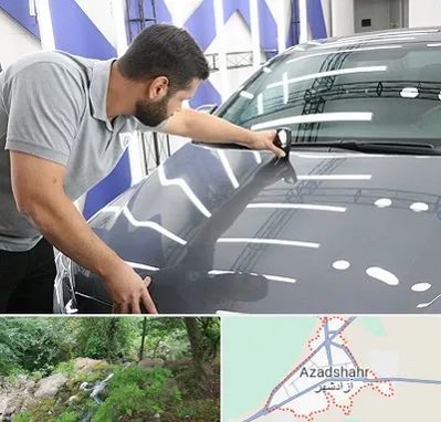 کارشناس رنگ خودرو در آزادشهر