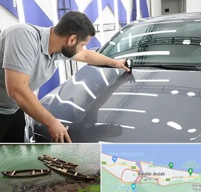 کارشناس رنگ خودرو در بندر انزلی