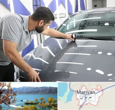 کارشناس رنگ خودرو در مریوان