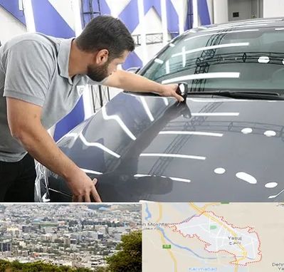 کارشناس رنگ خودرو در یاسوج