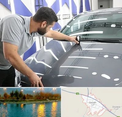 کارشناس رنگ خودرو در قروه