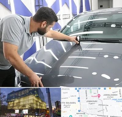 کارشناس رنگ خودرو در جمهوری 