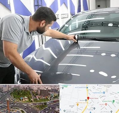 کارشناس رنگ خودرو در سبلان