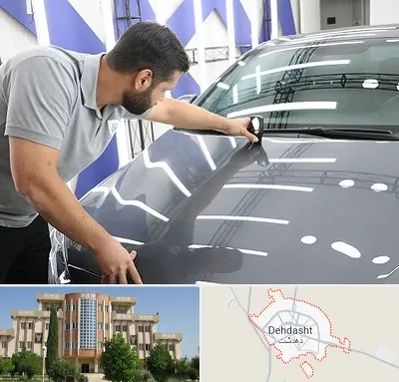 کارشناس رنگ خودرو در دهدشت