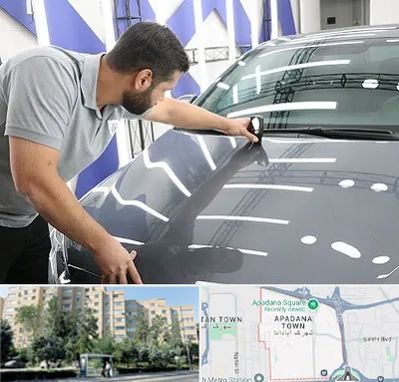 کارشناس رنگ خودرو در آپادانا