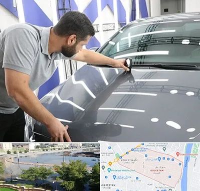 کارشناس رنگ خودرو در گلستان اهواز