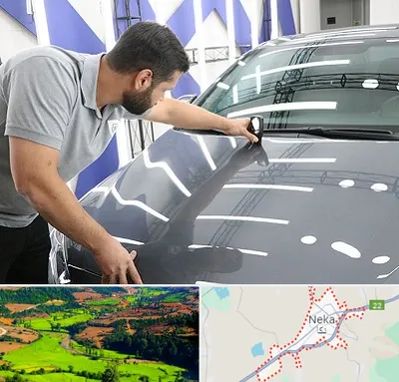 کارشناس رنگ خودرو در نکا