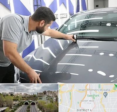 کارشناس رنگ خودرو در یوسف آباد 