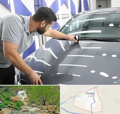 کارشناس رنگ خودرو در کردان