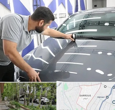 کارشناس رنگ خودرو در دروس
