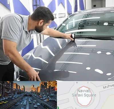 کارشناس رنگ خودرو در نواب