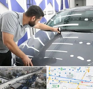 کارشناس رنگ خودرو در فرجام