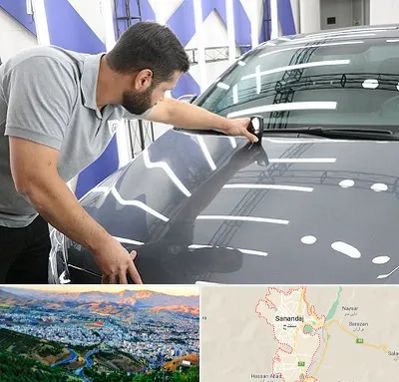 کارشناس رنگ خودرو در سنندج