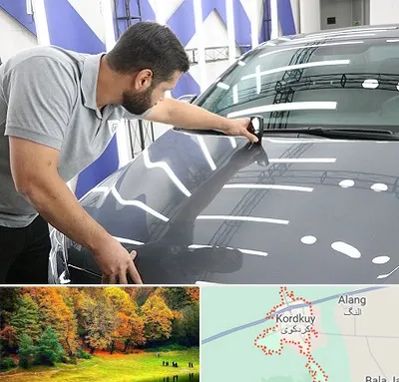 کارشناس رنگ خودرو در کردکوی