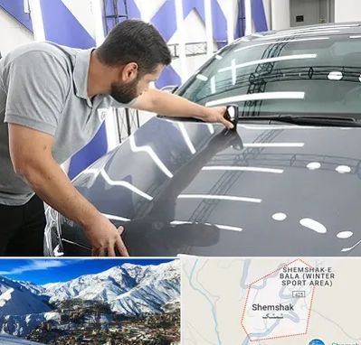 کارشناس رنگ خودرو در شمشک
