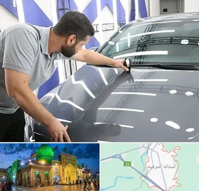 کارشناس رنگ خودرو در آستانه اشرفیه