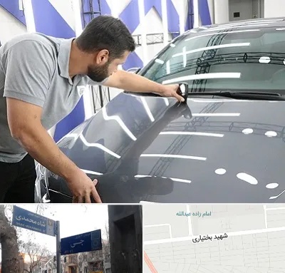 کارشناس رنگ خودرو در سی متری جی