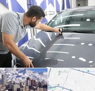 کارشناس رنگ خودرو در ازگل