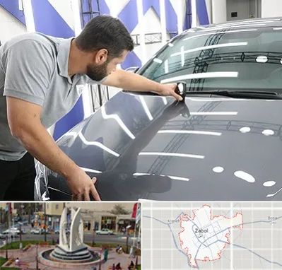 کارشناس رنگ خودرو در زابل