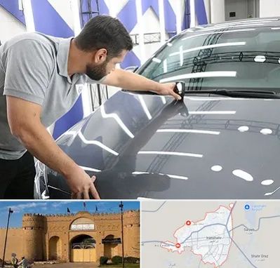 کارشناس رنگ خودرو در ایرانشهر